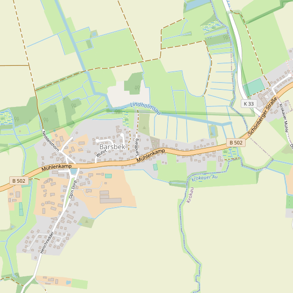 Stadtplan Barsbek Thumbnail