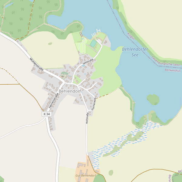 Stadtplan Behlendorf Thumbnail