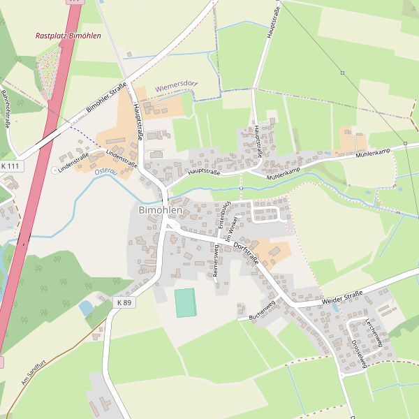 Stadtplan Bimöhlen Thumbnail