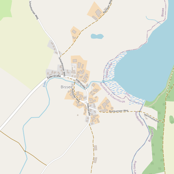 Stadtplan Bissee Thumbnail