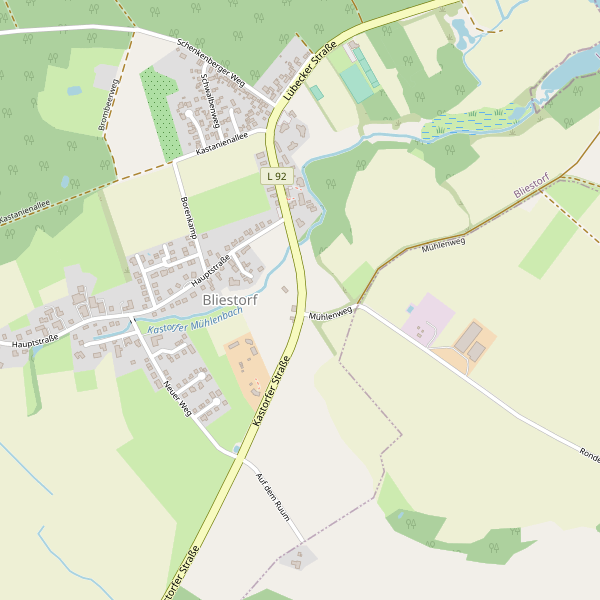 Stadtplan Bliestorf Thumbnail