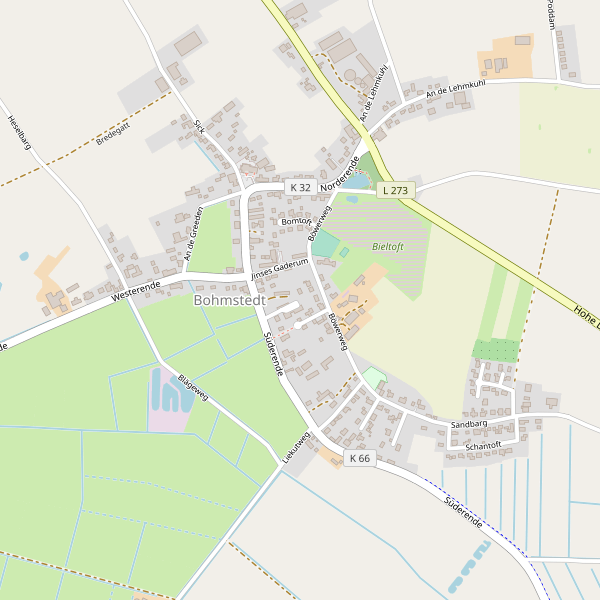 Stadtplan Bohmstedt Thumbnail