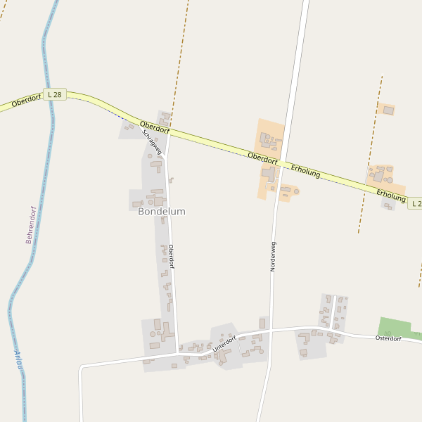 Stadtplan Bondelum Thumbnail