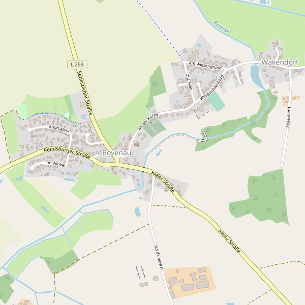 Stadtplan Bovenau Thumbnail