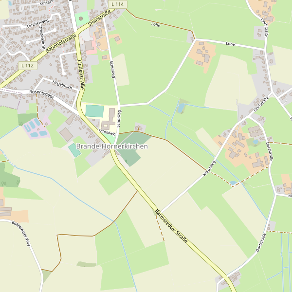 Stadtplan Brande-Hörnerkirchen Thumbnail