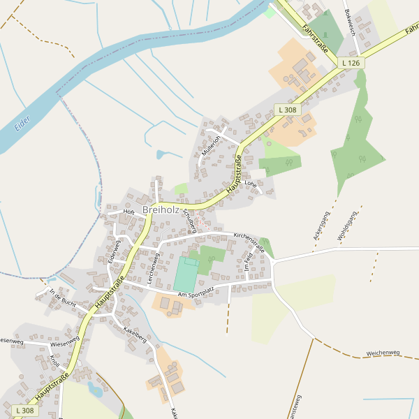Stadtplan Breiholz Thumbnail