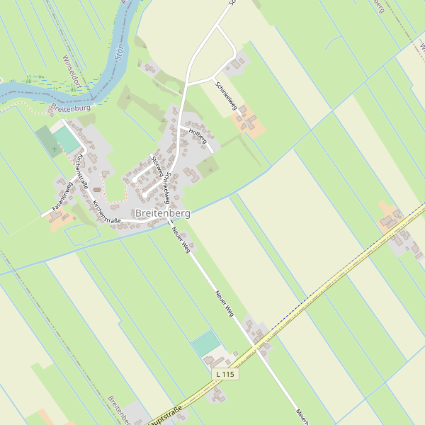 Stadtplan Breitenberg (IZ) Thumbnail