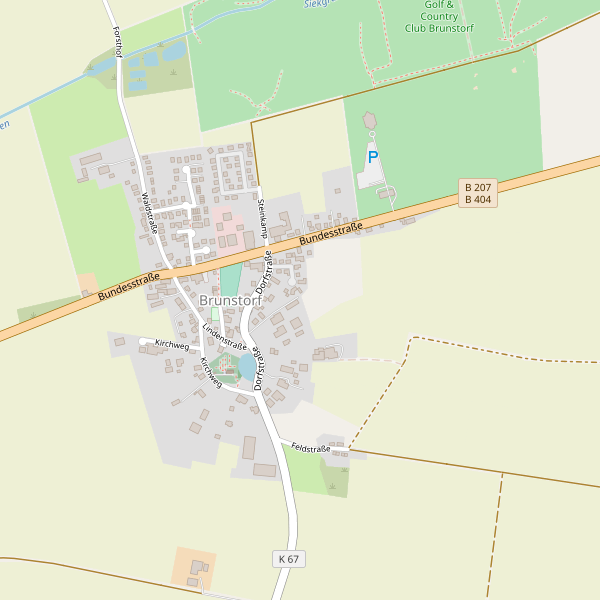 Stadtplan Brunstorf Thumbnail
