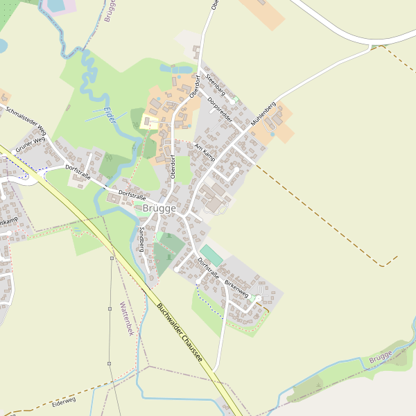 Stadtplan Brügge Thumbnail