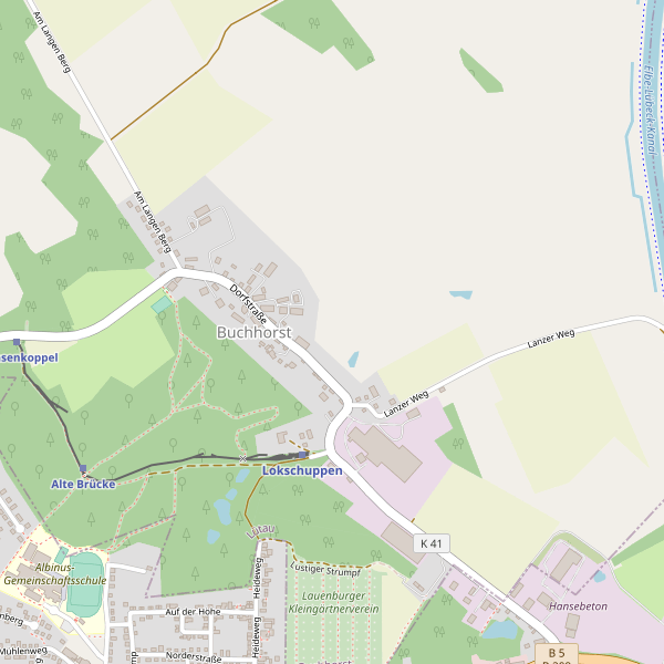Stadtplan Buchhorst Thumbnail