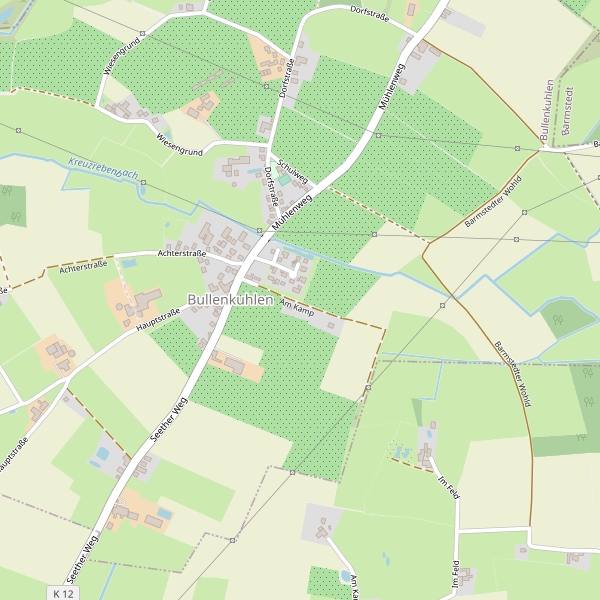 Stadtplan Bullenkuhlen Thumbnail