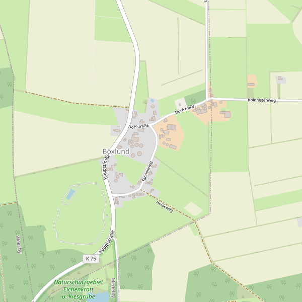 Stadtplan Böxlund Thumbnail