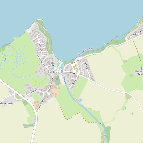 Stadtplan Bünsdorf Thumbnail