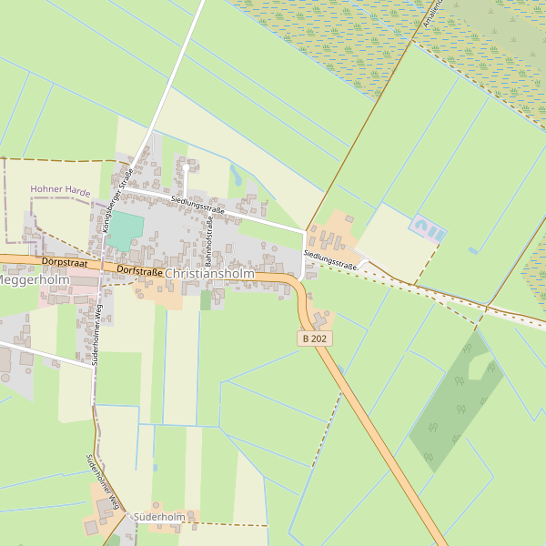 Stadtplan Christiansholm Thumbnail