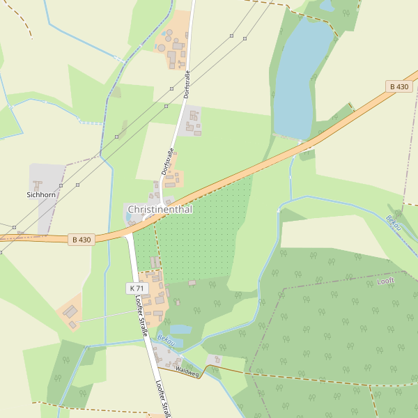 Stadtplan Christinenthal Thumbnail