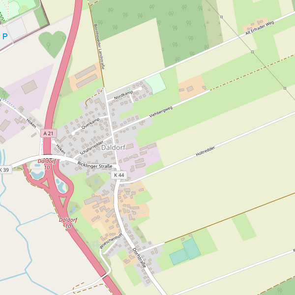 Stadtplan Daldorf Thumbnail