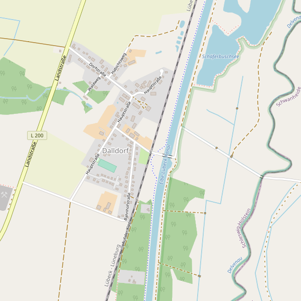 Stadtplan Dalldorf Thumbnail