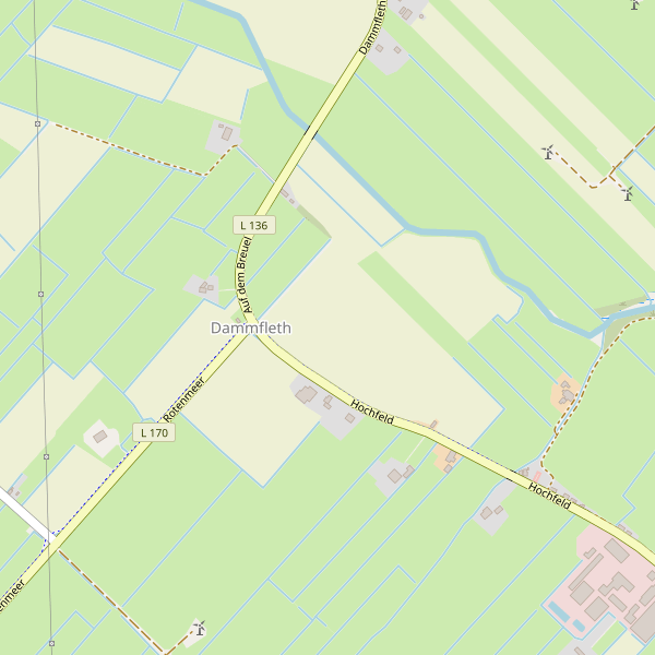 Stadtplan Dammfleth Thumbnail