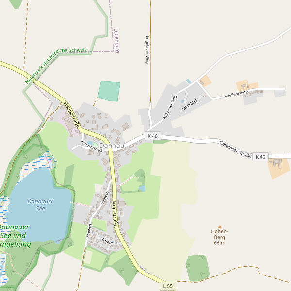 Stadtplan Dannau Thumbnail
