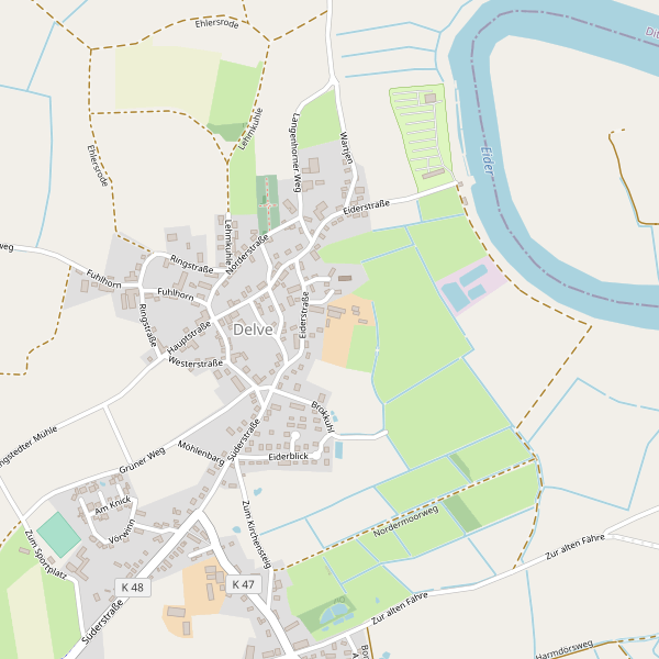 Stadtplan Delve Thumbnail
