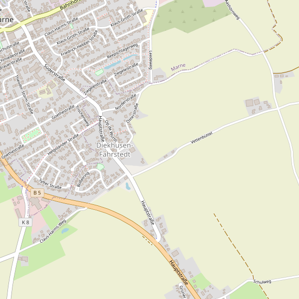 Stadtplan Diekhusen-Fahrstedt Thumbnail