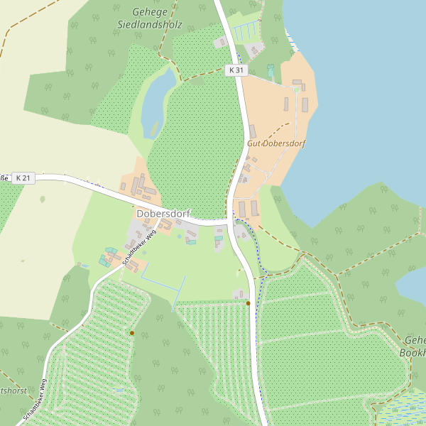 Stadtplan Dobersdorf Thumbnail