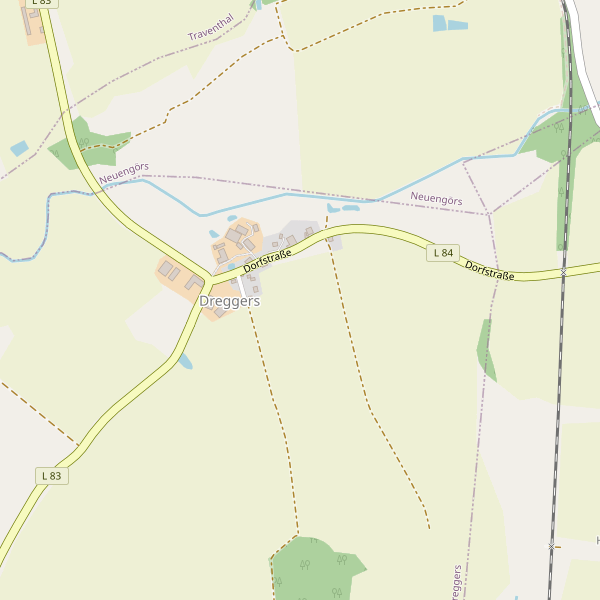 Stadtplan Dreggers Thumbnail
