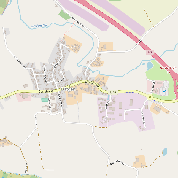 Stadtplan Dätgen Thumbnail