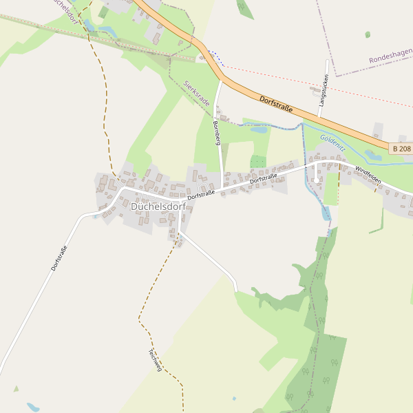 Stadtplan Düchelsdorf Thumbnail