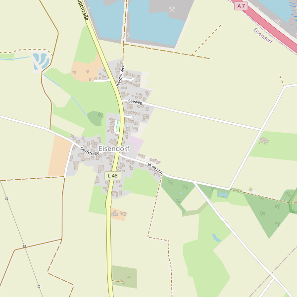 Stadtplan Eisendorf Thumbnail