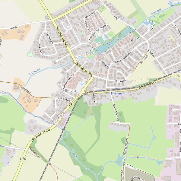 Stadtplan Ellerau Thumbnail