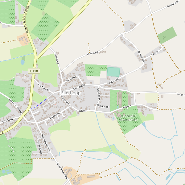 Stadtplan Ellerhoop Thumbnail