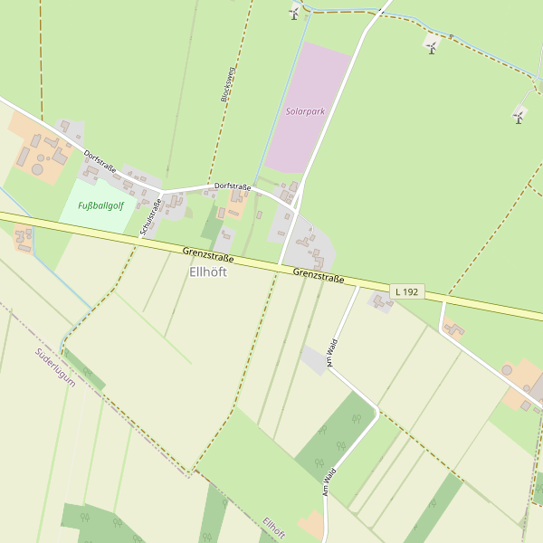 Stadtplan Ellhöft Thumbnail