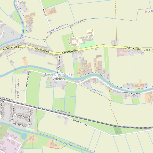 Stadtplan Engelbrechtsche Wildnis Thumbnail