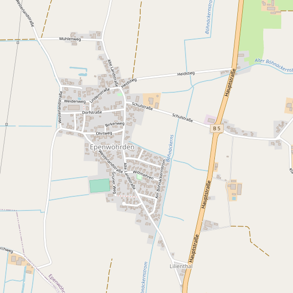 Stadtplan Epenwöhrden Thumbnail