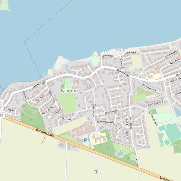 Stadtplan Fahrdorf Thumbnail