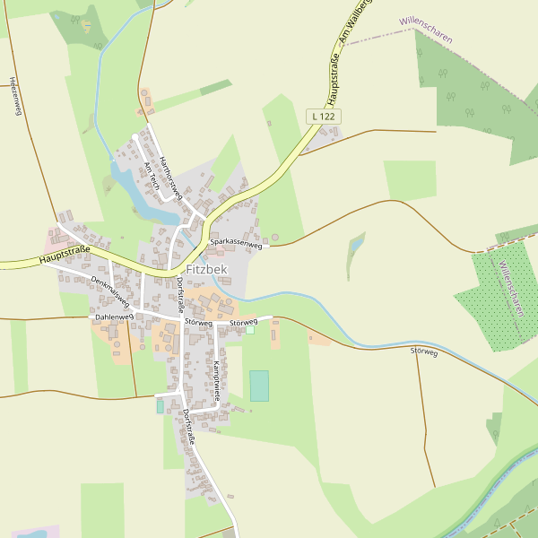 Stadtplan Fitzbek Thumbnail