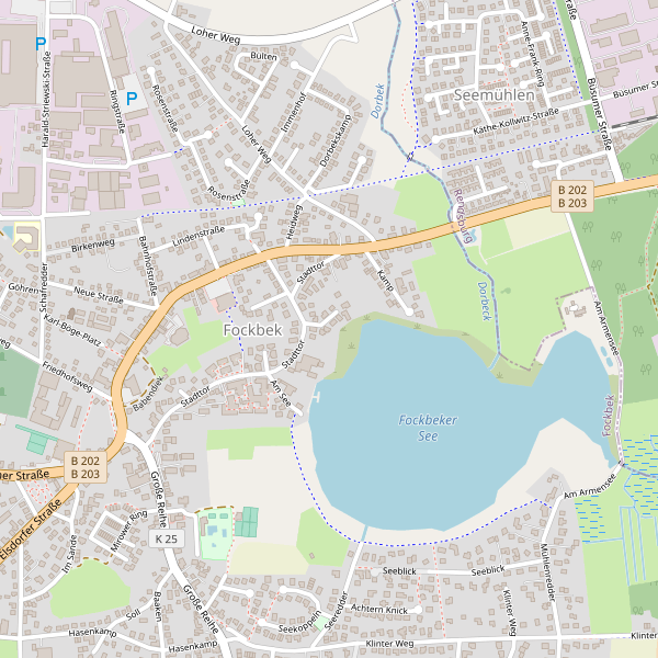 Stadtplan Fockbek Thumbnail