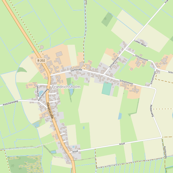 Stadtplan Friedrichsholm Thumbnail