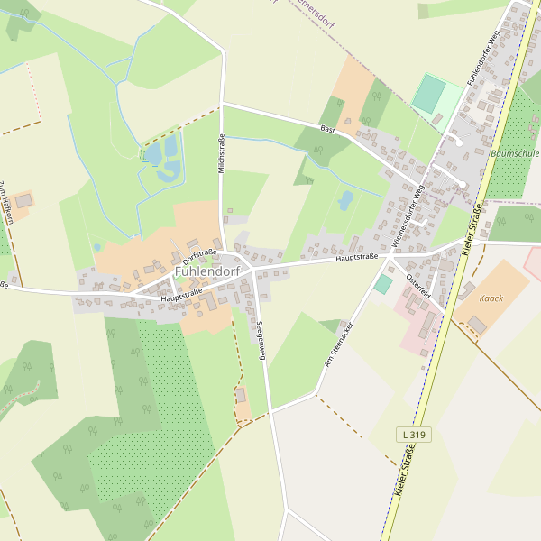 Stadtplan Fuhlendorf (SE) Thumbnail