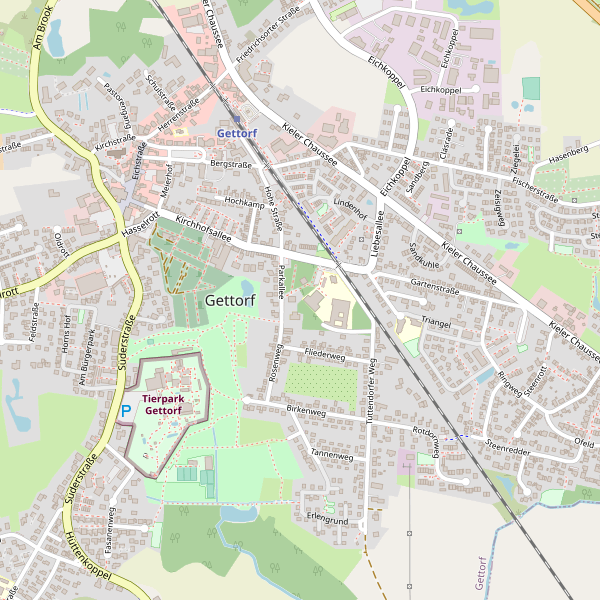 Stadtplan Gettorf Thumbnail