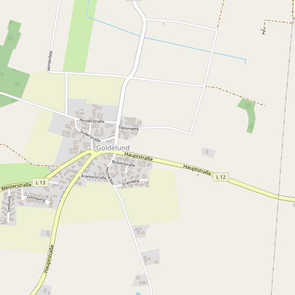 Stadtplan Goldelund Thumbnail