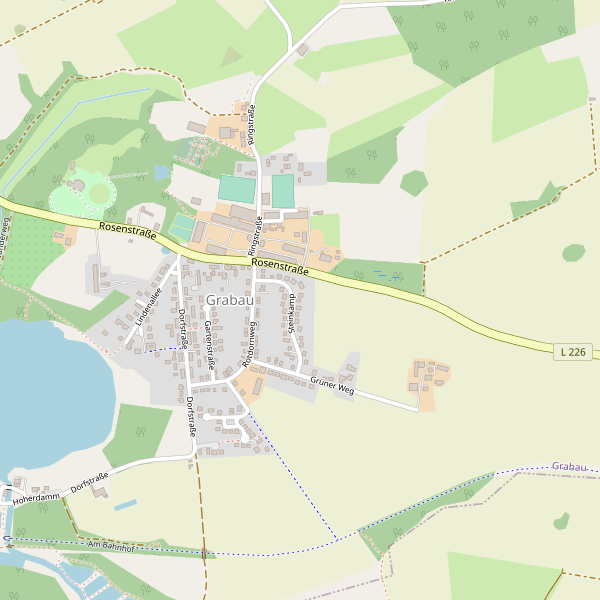 Stadtplan Grabau (OD) Thumbnail