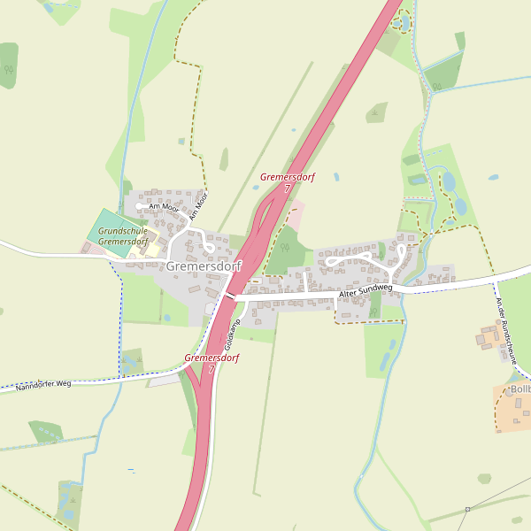 Stadtplan Gremersdorf Thumbnail