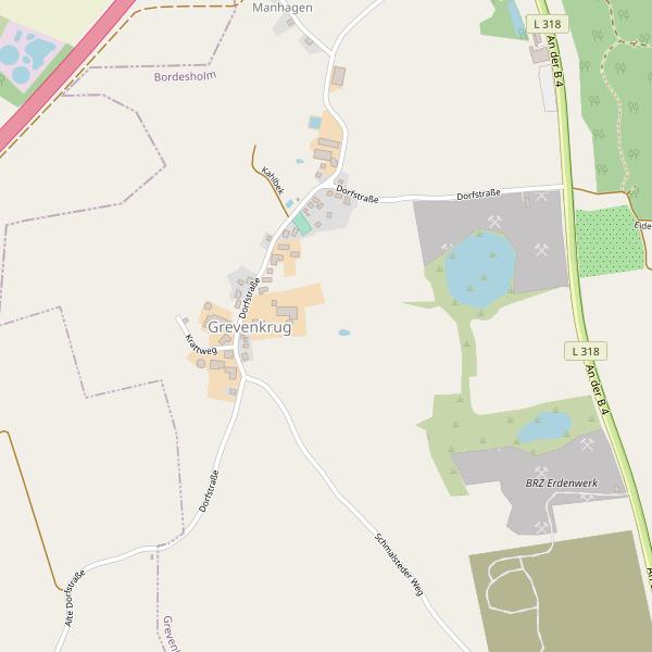 Stadtplan Grevenkrug Thumbnail