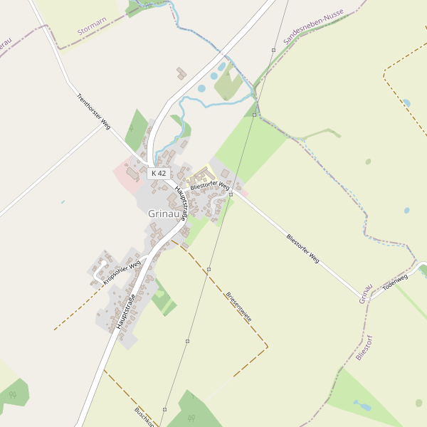 Stadtplan Grinau Thumbnail