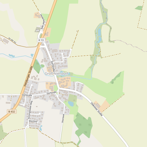 Stadtplan Groß Niendorf Thumbnail