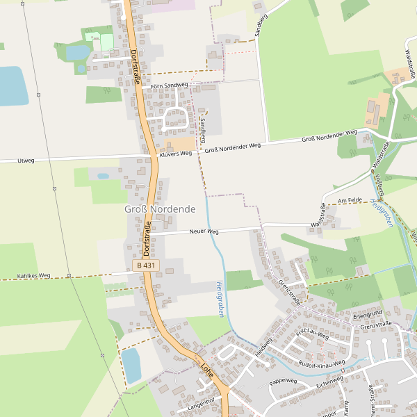 Stadtplan Groß Nordende Thumbnail