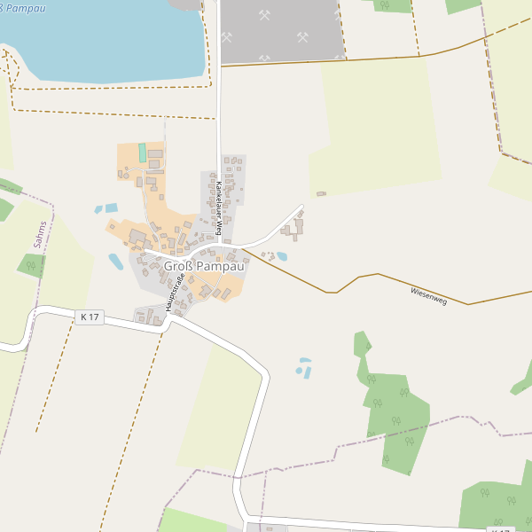 Stadtplan Groß Pampau Thumbnail