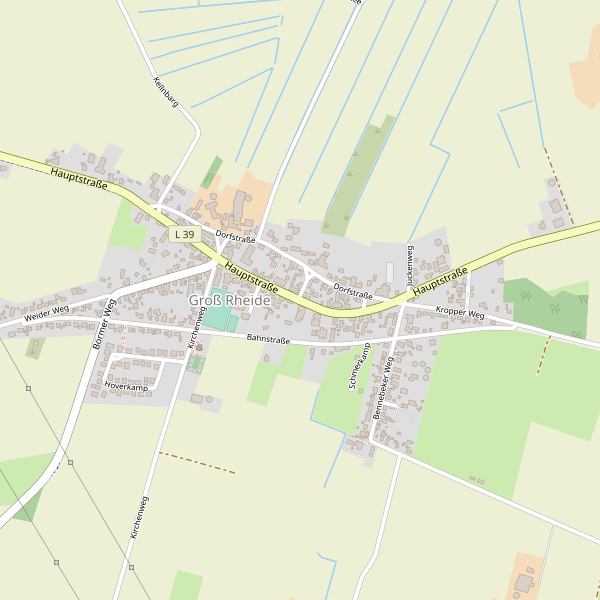 Stadtplan Groß Rheide Thumbnail